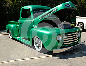 Classic customized truck photo