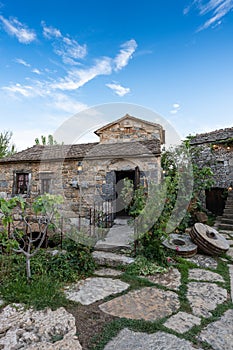 Classic Dalmatian building in Sibenik