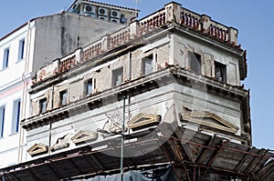 Classic derelict building