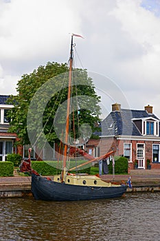 Classic dutch sailship