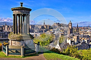 Classic Edinburgh view photo