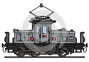 Classic electric locomotive