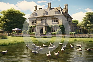 Classic English country house