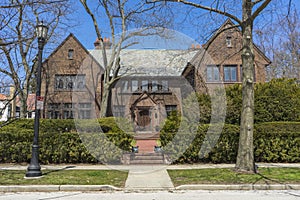 Classic family house in Evanston, IL,USA