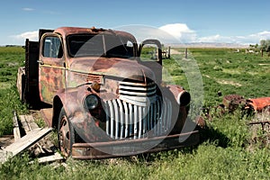 Classic farm truck