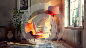 Classic Floor Lamp with a Modern Edge