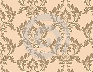 Classic floral ornamented pattern