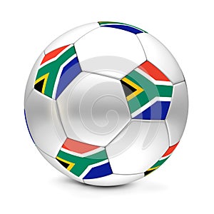 Classic Football Flag of South Africa