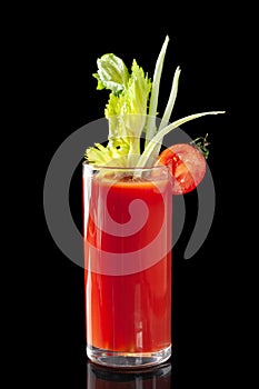 Classic fresh juices from fruits and vegetables on a black background in glass cups, cocktails. Drinks with bottom ejection.