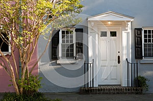 Classic Georgian front door photo