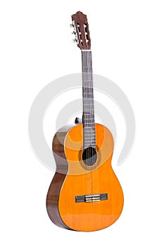 Classic guitar isolated on white