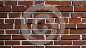 Classic Herringbone Brick Pattern with Visible Joints and Smooth Texture