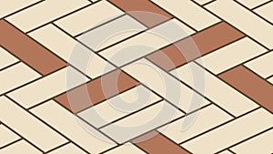 Classic Herringbone Pattern for Flooring or Paving, vector design Generative AI