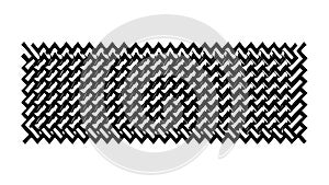 Classic Herringbone Pattern Texture Vector, Stylish Fabric Design, vector design Generative AI