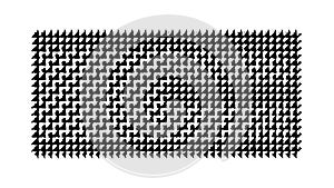 Classic Houndstooth Pattern. Timeless Fashion and Textile Design, vector design Generative AI