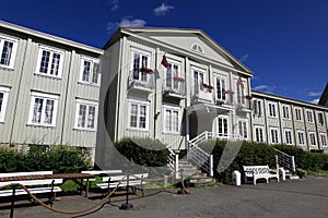 Classic house in Trondheim, Norway