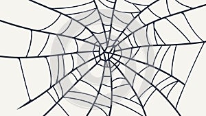 Classic intricate spiderweb design, vector design Generative AI