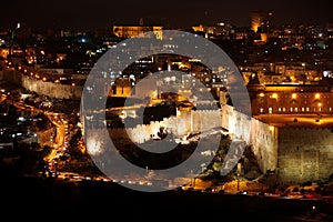 Classic Jerusalem - Night in old city