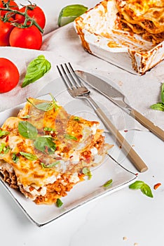 Classic lasagna bolognese