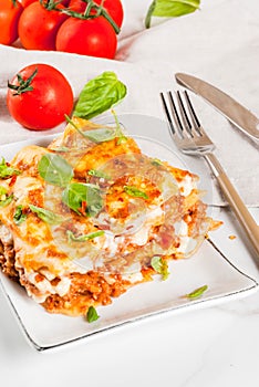 Classic lasagna bolognese