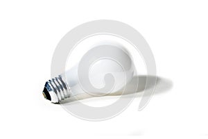 Classic Light Bulb Isolated on a White Background