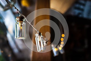 Classic light bulb lamps decor