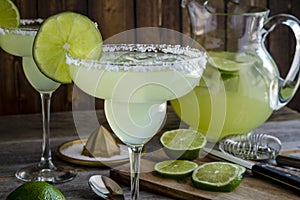 Classic Lime Margarita Drinks photo