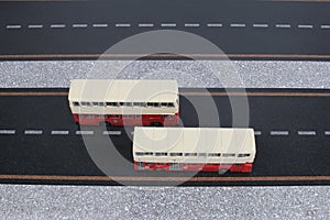 Classic London Bus model