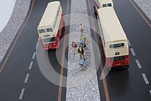 Classic London Bus model