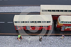 Classic London Bus model