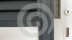 Classic Louvre Window Sliding Door