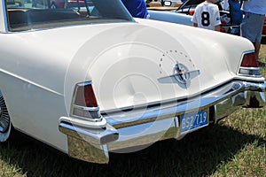 Classic luxury american car rear detail