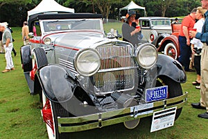 Classic 1930s luxury American car