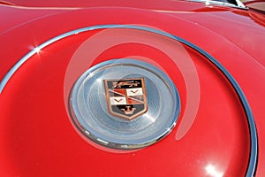 Classic luxury americana car detail