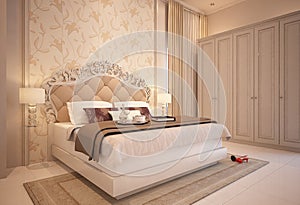 classic luxury master bedroom interior design idea