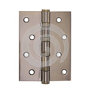 Classic mortise door hinge in bronze color, removable with eight self-tapping screws