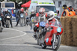 Classic Motorcycle Street Racing Start - Methven New Zealand