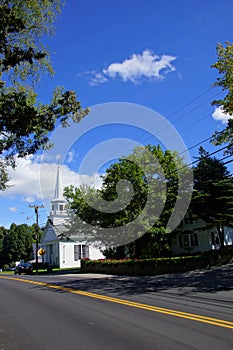 Classic New England church