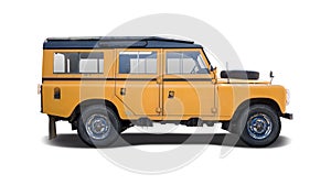 Land Rover classic off road vehicle