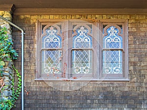 Classic old church windows