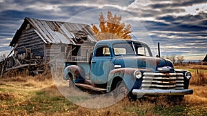 classic old farm truck