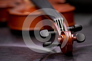 Classic old violin vintage