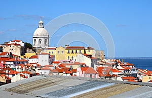 Classic panorama of Lisboa