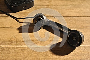 Classic phone off the hook