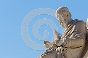 Classic Plato statue