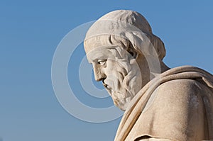 Classic Plato statue