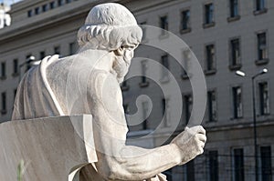 Classic Plato statue