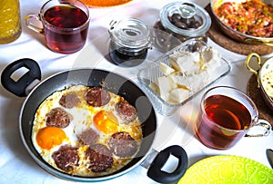 Classic Protein Rich Turkish Breakfast