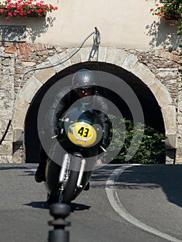 Motorbike at Bergamo Historic Grand Prix 2017