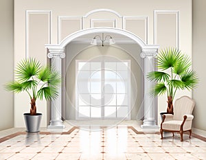 Classic Realistic Interior Design